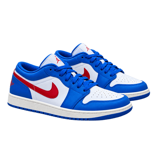Retro 1 Low Blanco/Azul
