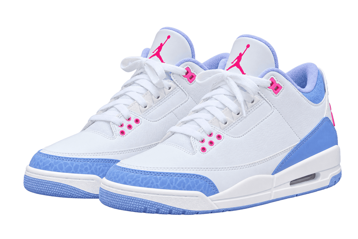 Retro 3 Blanco/Azul