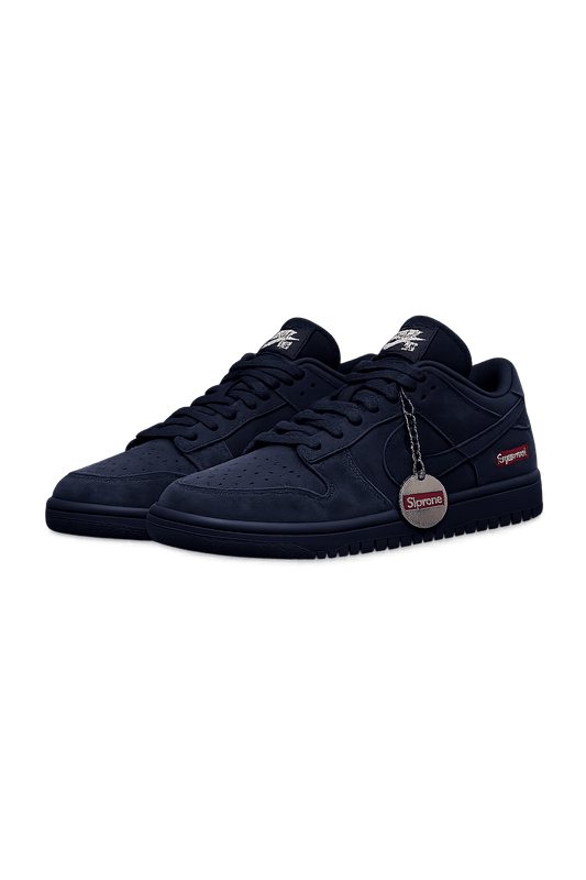 SB Dunk Low x Supreme Navy